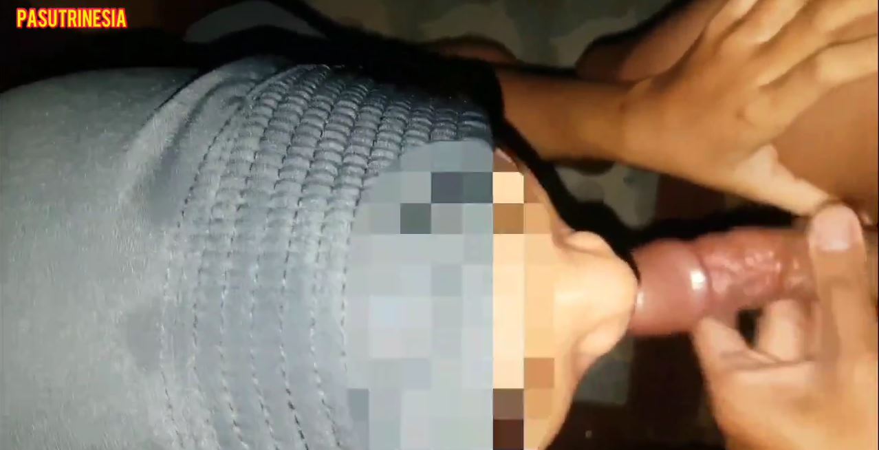 Jilbab Hitam Jadi Saksi Lumer Nya Abang Jali